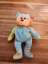 Ty Beanie Baby Garcia Bear 1993 Retired Tie Dye With Tags Style 4051