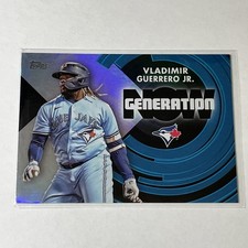 2022 Topps Series 1 - Generation Now Vladimir Guerrero Jr. #GN-1 Blue Jays