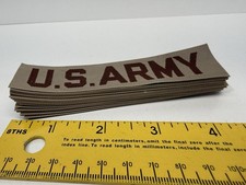 U.S. ARMY Name Tape Patch Unused Lot of 19