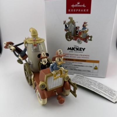 Hallmark Keepsake 2025 Firefighting Friends Disney Mickey and