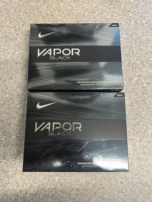 2x Nike Vapor Black Golfbälle Neu Selten Original 2012 12er Set 24 Stück Bälle