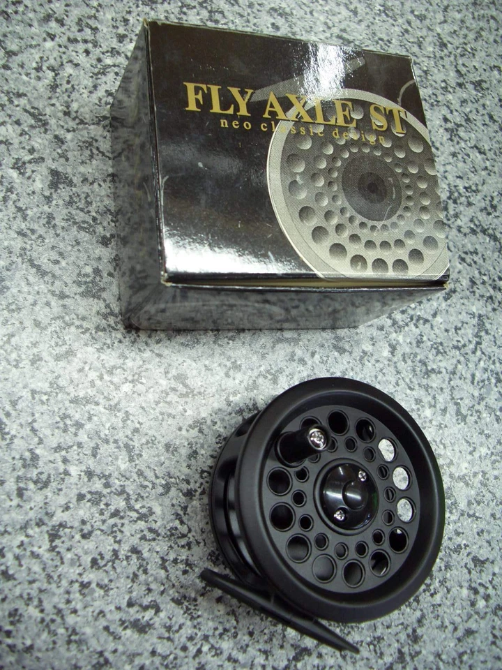 Shina Fly Axle ST 100, Fliegenrolle, neu, ovp Rolle