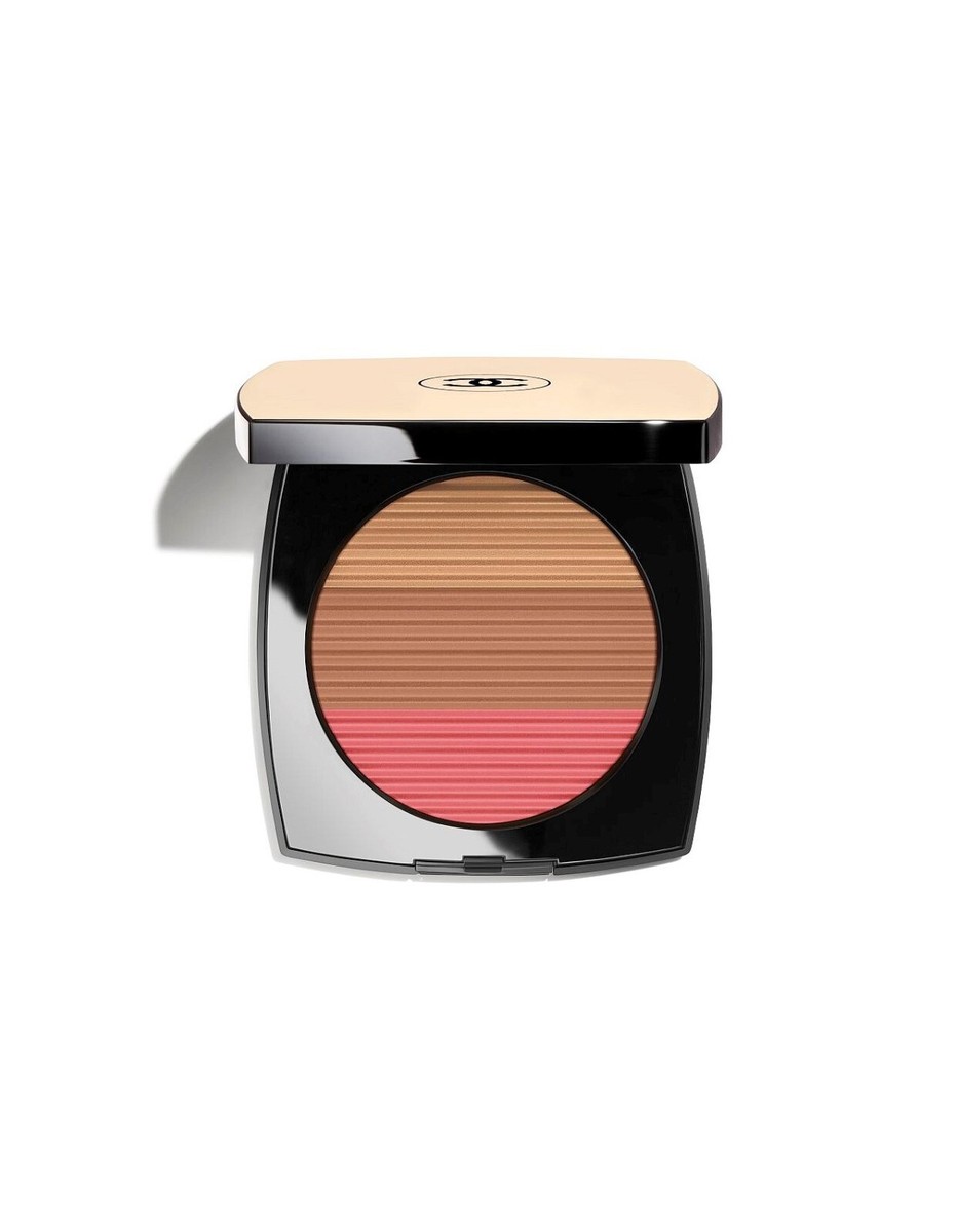 CHANEL LES BEIGES Sun-Kissed Bronzer Blush Highlighter MEDIUM ROSE
