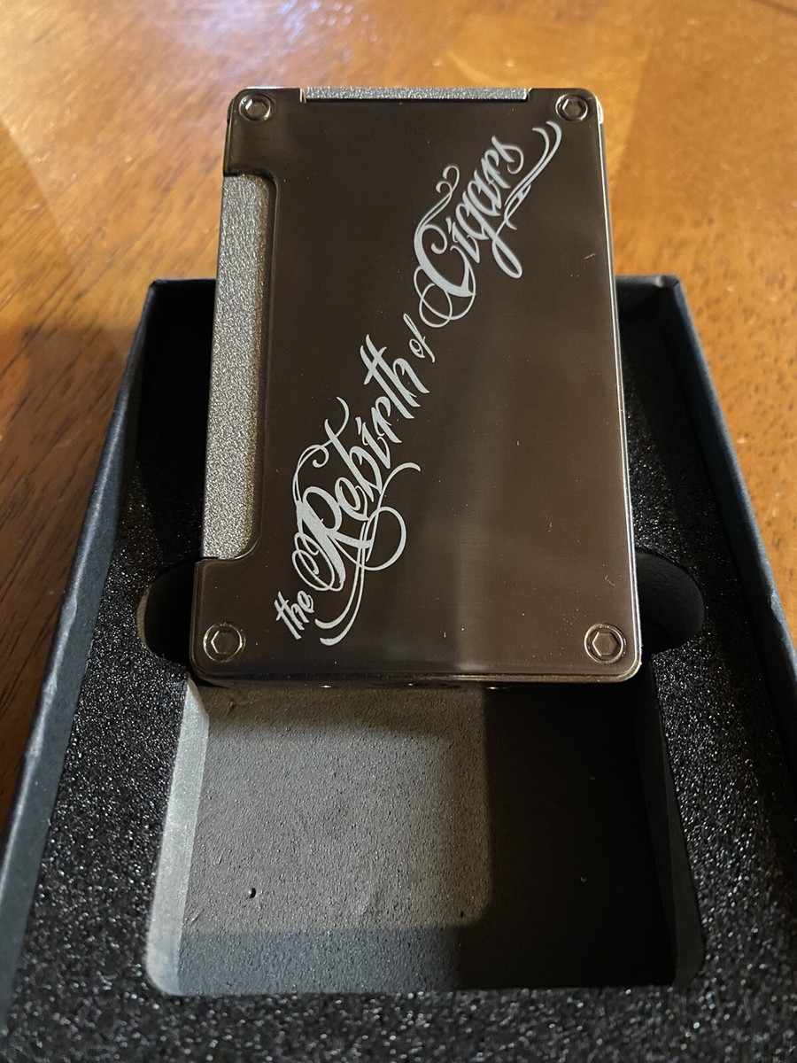 Lotusinhand 3種 Lotus Duet Liga Privada Table Top Triple Torch Lighter with