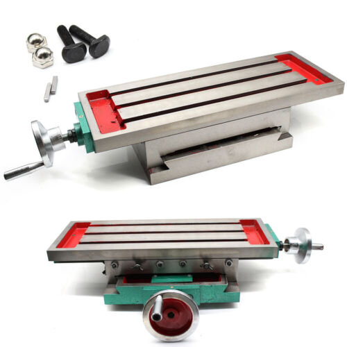 Mini Fräsmaschine Metalldrehmaschine Multifunktion XY Kreuztisch Frästisch - Bild 10 von 23