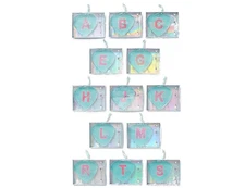 Justice Girls Heart Initial Hanging Jewelry Holder ***Pick a Letter***