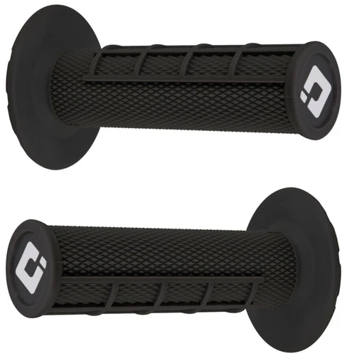 New ODI MX Single-Ply Half Waffle Grips Dirtbike MX Motorcycle Black Ruffian 7/8
