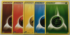 POKEMON SET OF 5 X ENERGY CARDS FROM EX RUBY & SAPPHIRE NEAR MINT