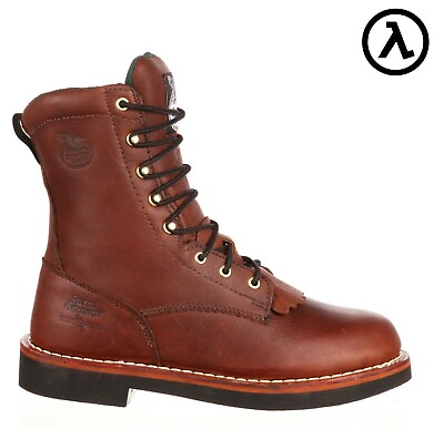 #ad GEORGIA BOOT FARM AND RANCH LACER WORK BOOTS G7014 ALL SIZES NEW $185.00