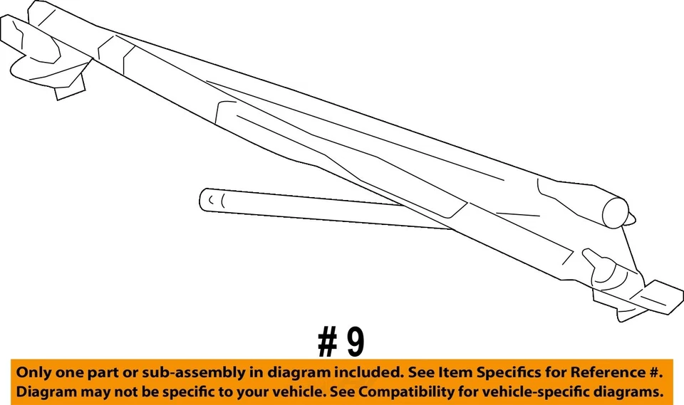 Used Windshield Wiper Linkage fits: 2001 Gmc Yukon  Grade A - Image 4 of 4