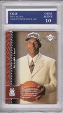 Ray Allen Rookie Cards and Memorabilia Guide 39