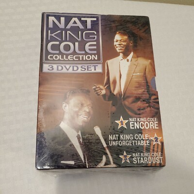 Nat King Cole Collection (2005, 3 Dvd Set) Encore, Unforgettable, Stardust
