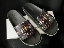 Robert Graham SHIRAZ Wine Bottle Slide Sandals Slip-On Sz 11 NEW With Box $128