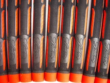 8 Lamkin RARE  PROTOTYPE TOUR RED Torsion Control Golf Grips w reminder / rib