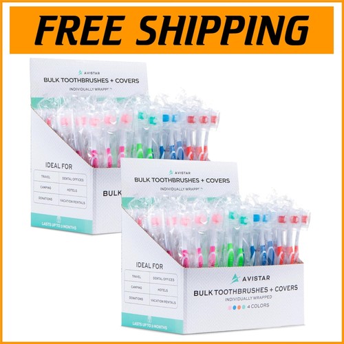 208 Individually Packaged Toothbrushes - Perfect for Events & Relief Missions