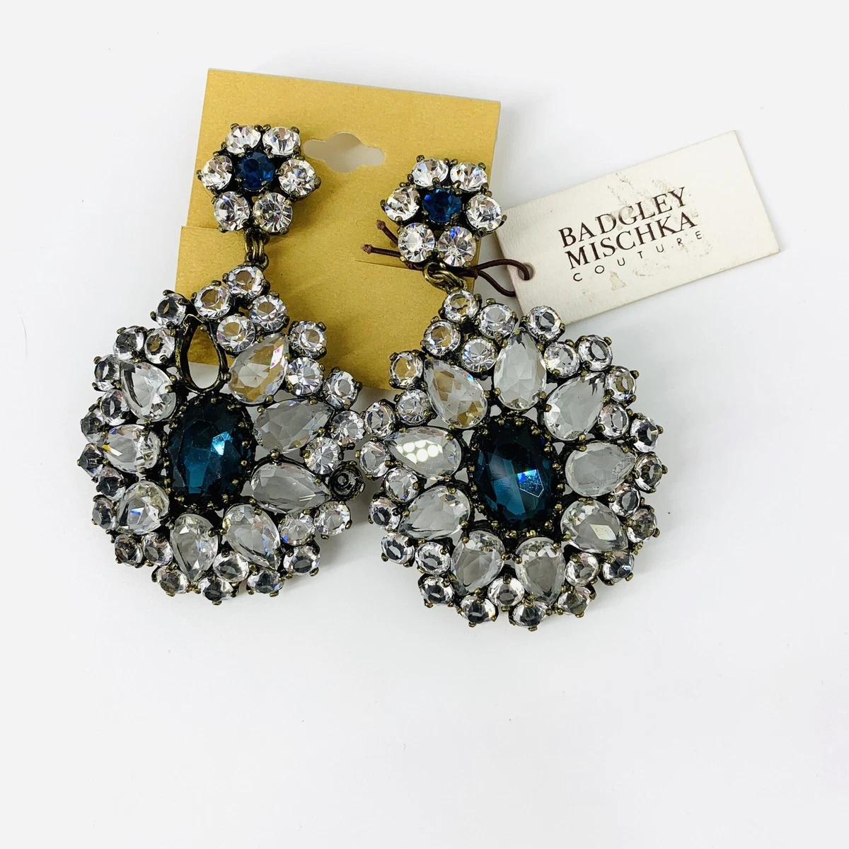 Badgley mischka shop earrings chandelier