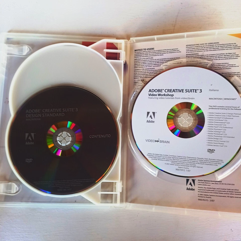 ADOBE CREATIVE SUITE 3 DESIGN STANDARD - Immagine 3 di 3