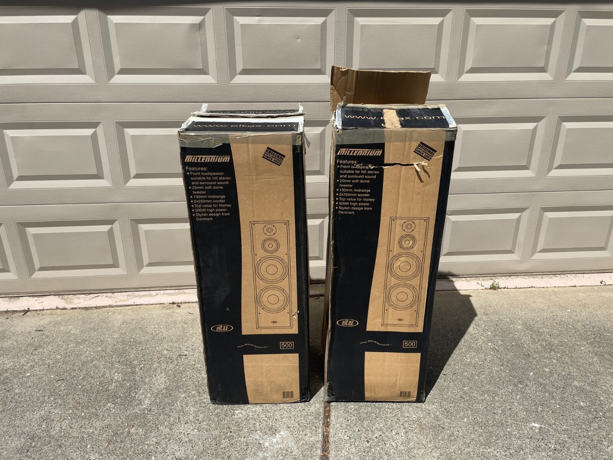 Eltax Millennium 500 Floorstanding Speakers (2) - Danish Design