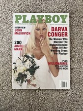 Playboy Magazine August 2000 Darva Conger