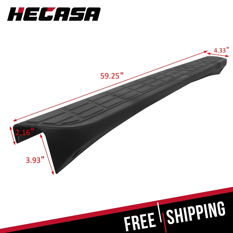 For 2007-2014 Chevy Silverado Sierra Tailgate Top Protector Spoiler Cap Cover Foto 2 de 4