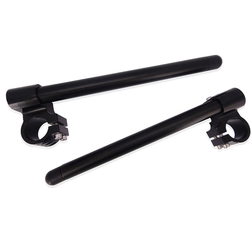 Clip-On Handle Bars Handlebars CNC Motorcycle Universal for 31mm-54mm Fork Tube - Image 4 of 4