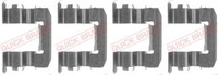 Quick Brake 109-1184 ZubehöR-Kit, Bremsscheiben-Belag FüR Hyundai KIA Nissan