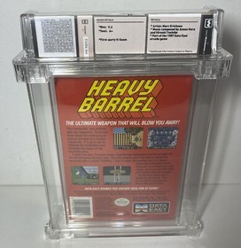 Heavy Barrel (Nintendo Entertainment System, 1990) NES WATA 9.2A+ SEALED