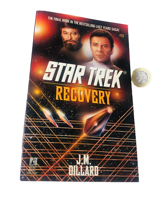 Book Star Trek Recovery William Shatner Vintage ra
