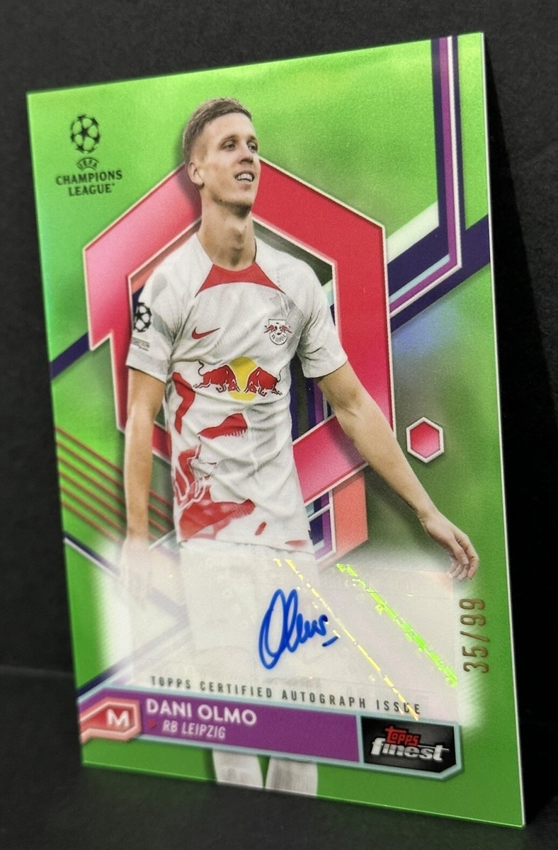 Topps DANI OLMO ダニ オルモ 直筆サイン Gold Lava Topps DANI OLMO ダニ オルモ 直筆サイン Gold Lava