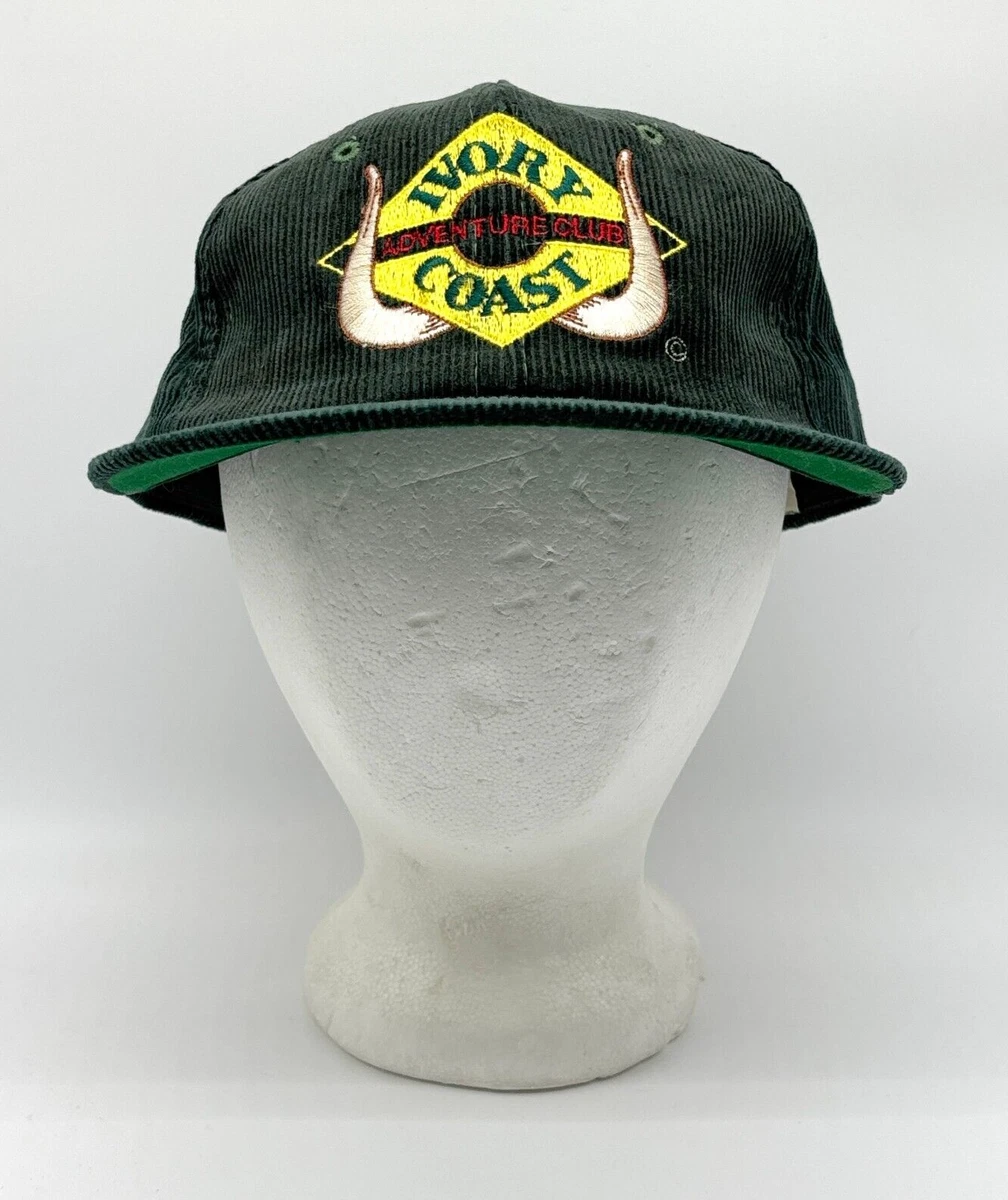 Casquette Vintage Holt Lumber En Velours Côtelé Vert - Snapback Réglable