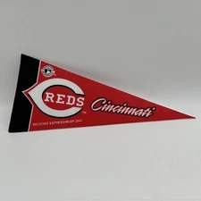 Mini Cincinnati Reds Baseball MLB Wall Pennants 9" x 4" Felt Flags Sports RICO