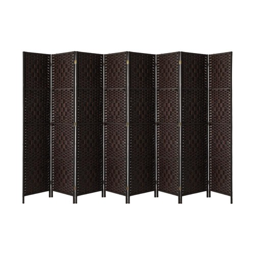 Arezzo Wood and Rattan Room Divider & Privacy Screens | Designer Room Dividers - Picture 13 of 28