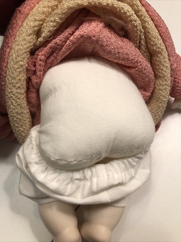 9 Zoll japanische Itchimatsu Baby Mädchen Puppe im Kimono sitzend weicher Körper - Bild 6 von 11