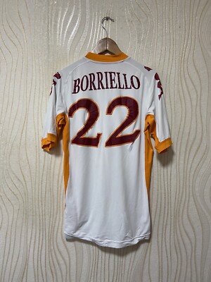 ROMA 2010 2011 AWAY FOOTBALL SHIRT SOCCER JERSEY KAPPA sz M #22