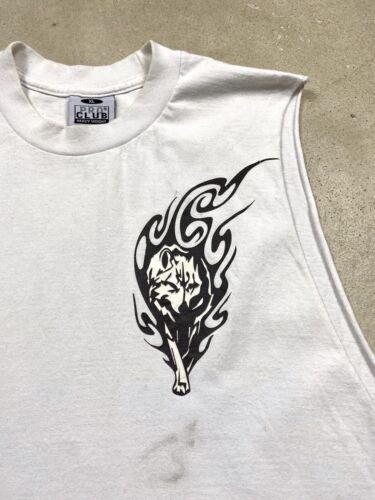 Vintage Japanese Sexy Girls Smoke Dragon T Shirt XL Size White - Picture 3 of 11