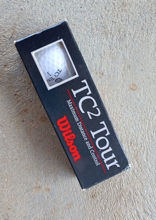 WILSON TC2 TOUR WHITE GOLF BALLS 3 PACK, Maximum Distance & Control eBay