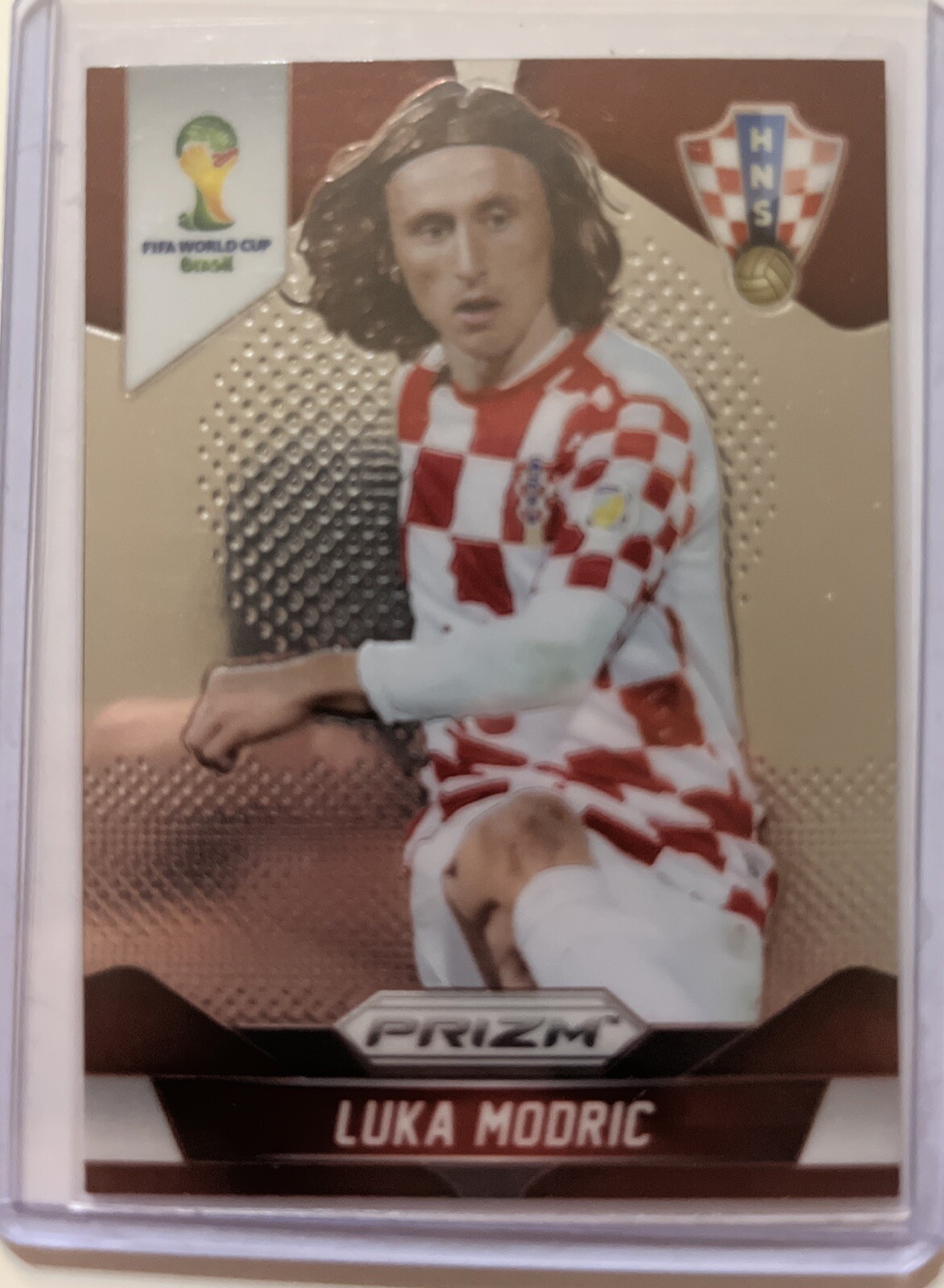 Luka Modric 2014 Prizm World Cup Base Card