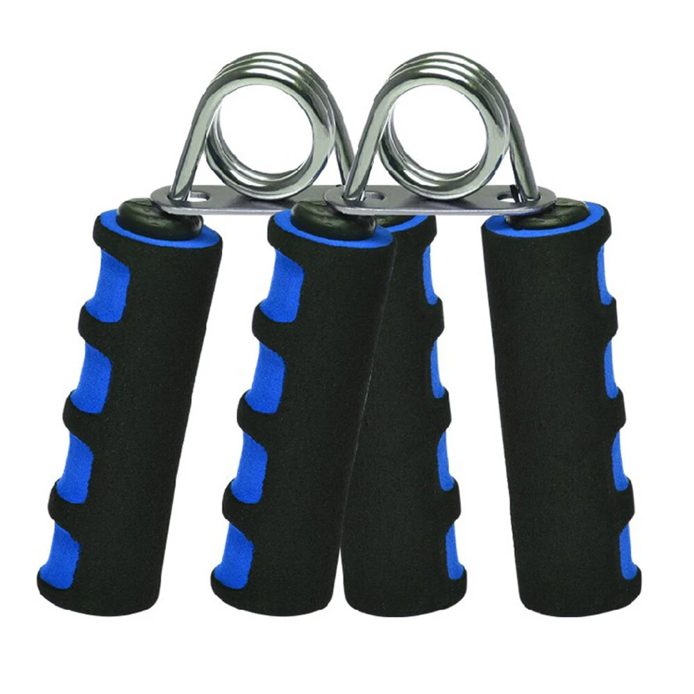 1 Pair Blue Wrist Forearm Workout Equipment Metal Exerciser for Hand