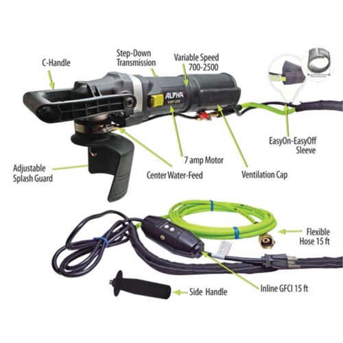 Alpha VSP-320 Variable Speed Wet Polisher - Picture 2 of 5