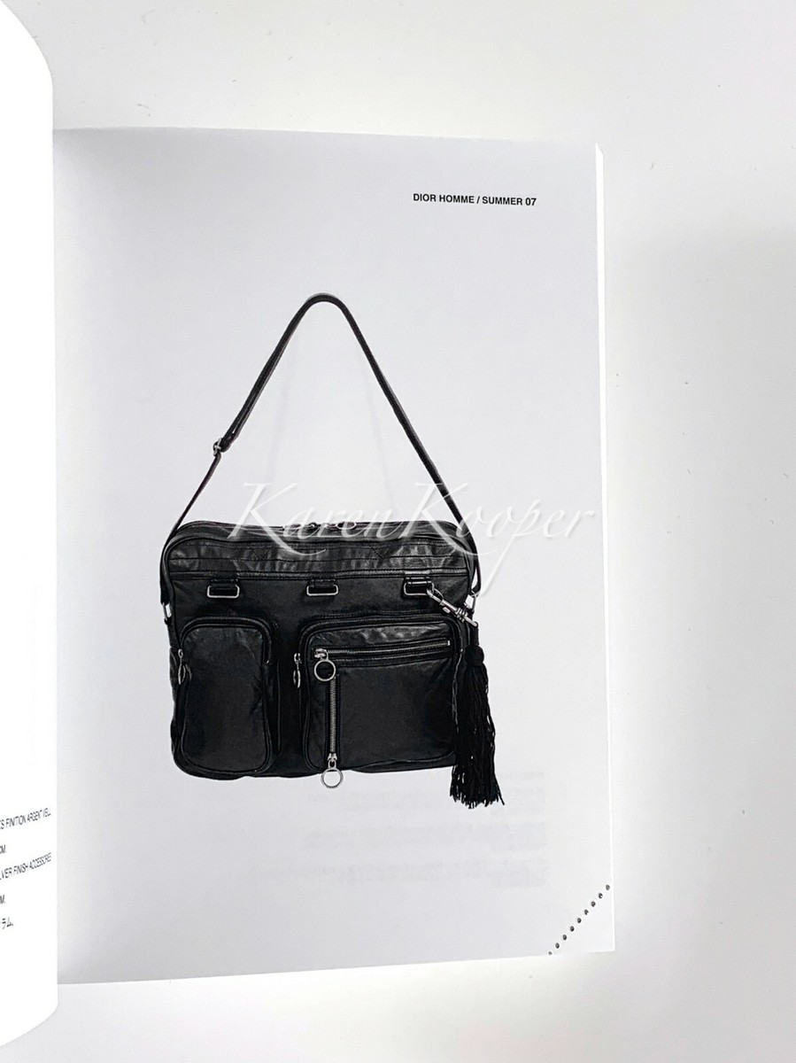 DIOR HOMME 2007 CATALOG BOOK BY HEDI SLIMANE PRICELIST MEN RTW BAG