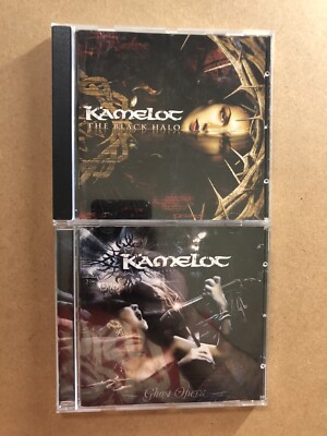 Kamelot - The Black Halo (2005, CD) & Ghost Opera (2007, CD)