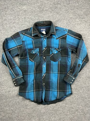 Vintage Wrangler Shirt Men's Western 
