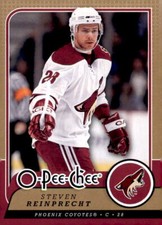 2008-09 O-Pee-Chee Gold #188 Steven Reinprecht Card