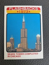 2022 Topps Heritage 1973 Flashbacks Sears Tower Completed in Chicago #NF-13