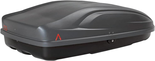 Box da tetto VDPMAA320 320 litri con serratura nera + barre portapacchi in alluminio VDP CRV120O compatibile con Dacia Sandero Stepway III 5 porte dal 2021