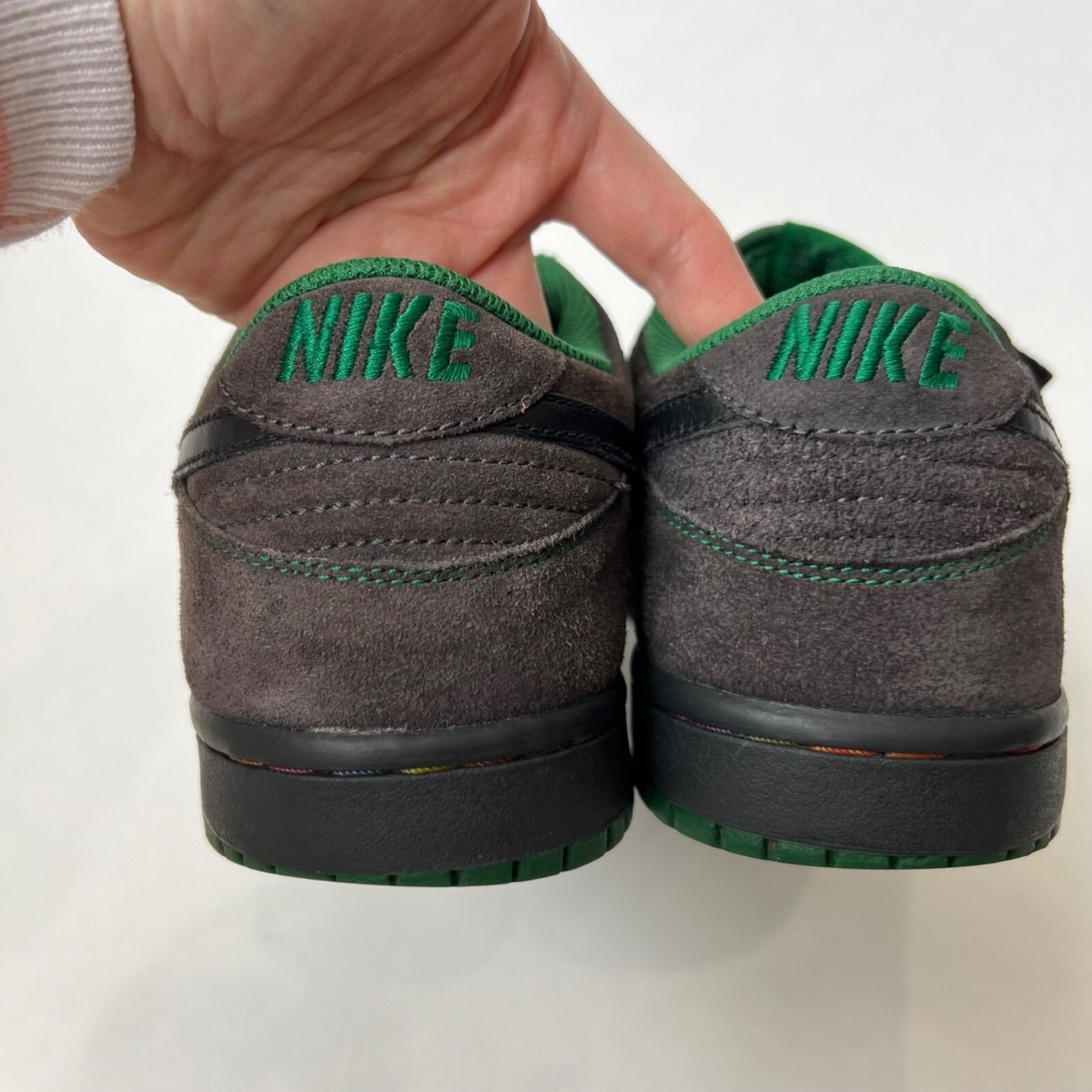 Nike 2007 Low Dunk Rasta Black-Pine green, Size 9 | eBay display picture 3