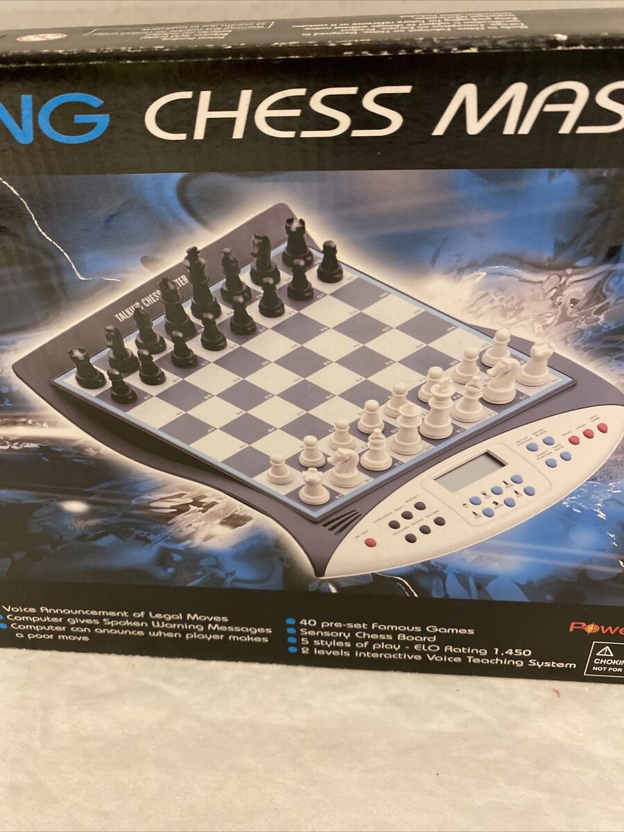 Talking Electronic Chess Master 3 Set by Power Brain for sale online