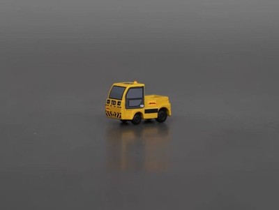 1/200 Airport TLD GET-16 Luggage Tractor Finished Painted 3D Model Car