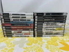 Lot Of 20 PS2 Games PlayStation 2 Madden NHL NCAA Tiger Woods Golf Midnight Club