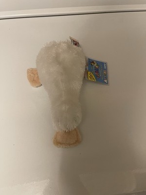 Ganz Webkinz Fuzzy White Duck Plush Stuffed Animal With Code
